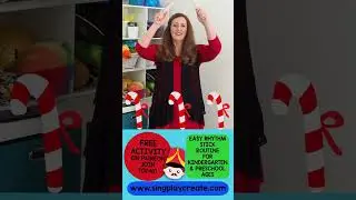 Easy Nutcracker Rhythm Stick Routine for Kids!