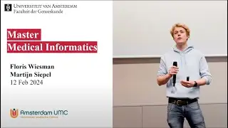Hybrid information session | Master Medical informatics | Masterweek UvA | 12 February 2024