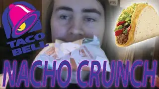 TACO BELL'S NEW NACHO CRUNCH DOUBLE STACKED TACO REVIEW