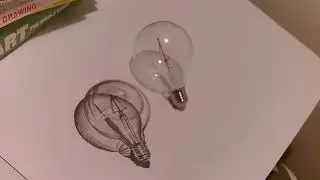 Mrs Coote Year 8 Art Still Life Tonal Drawing Light Bulb End