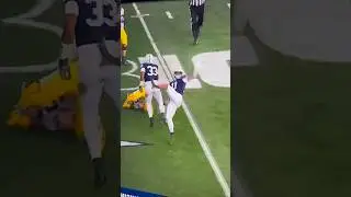 Dani Dennis-Sutton SACKS JJ McCarthy #pennstatefootball #nittanylions ￼