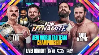 WWE 2K25 FTR Vs. Davis & Doyle - AEW World Tag Team Championship - AEW Dynamite 1/28/26