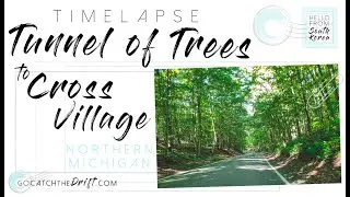 Tunnel of Trees to Cross Village in Northern Michigan