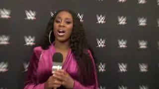 WWE Naomi / Trinity - on planning battle royal spots, Asuka etc