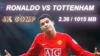 Ronaldo vs Tottenham 4K Comp