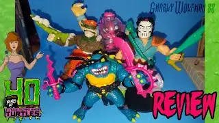 Playmates 40th Anniversary TMNT Re-Issues: Slash, Casey Jones, Rat King | Figure Review