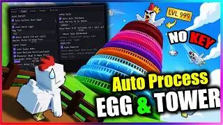 🐔 Grow a Chicken Fighter Script - Auto Collect, Hatch, Tower & More (NO KEY!!)