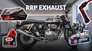 Installing Red Rooster Performance Exhaust & BMC Air Filter & Ngage Kit With NGK Iridium Spark Plug🔥