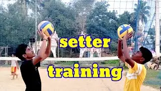 Setter training #volleyball #volleyballpractice #volleyballdrills