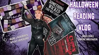 Reading books that take place on Halloween...or do they??  Reading Vlog feat. Relax&Readathon