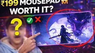 ₹199 Gaming Mousepad 😱 | Under 200 Setup Upgrade Worth It? (Honest Review)