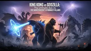 P1:King Kong vs Godzilla: the ultimate duo vs.The MonsterVerse's Strongest Villains| King Kong Movie