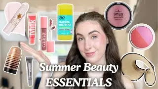 SUMMER BEAUTY ESSENTIALS | makeup, sun protection, bodycare, all things GLOW