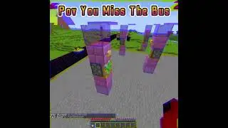 Minecraft: When DREAM Misses The Bus... Shorts Video 😳 #shorts #minecraft #viral