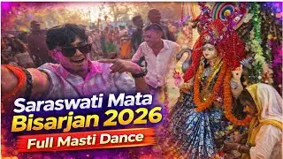 Saraswati Mata Ka Bisarjan 2026 🙏🙏#tanding #viralvideo #support #automobile #saraswati