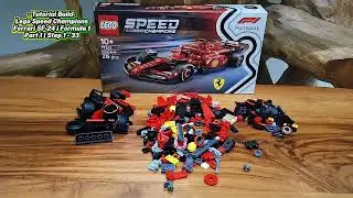 Perakitan | Lego Ferrari SF-24 F1&reg; Race Car - 77242 | Speed Champions | Part 1 | Step 1&33