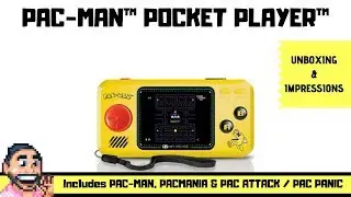 PAC-MAN | Pocket Player | My Arcade | PAC MAN PACMANIA PAC-PANIC / PAC ATTACK | Unboxing Impressions