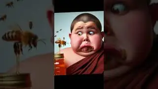 choti jehi jindgi | cute baby monk| beautiful monk #punjabisong #statusvideo #shortsfeed