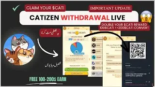Catizen Airdrop Withdrawal Update: Full $CATI Deposit Guide to Exchange Binance, Bitget, and More