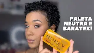 TESTEI A PALETA *LANÇAMENTO* DA RUBY ROSE - PALETA HONEY 🍯 🐝