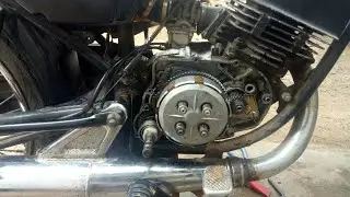 yamaha rx100 clutch plate change