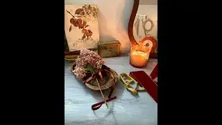Fall Cottage Giveaway 🍂 Handmade & Creative Surprises Inside! #slowcrafting #diyfalldecor #creative 