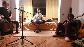 Evening time | 432Hz Handpan, Cahon, Bass guitar