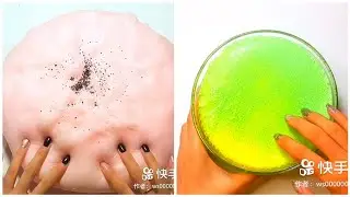 Most Relaxing and Satisfying Slime Videos #155 //  Fast Version // Slime ASMR //