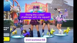 Fortnite colour challenge squads!