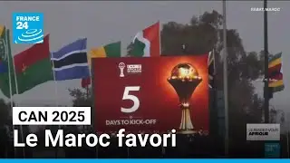 CAN 2025 : pays h&ocirc;te, le Maroc d'Achraf Hakimi est le favori de la comp&eacute;tition &bull; FRANCE 24