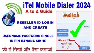 itel dollar reseller id kaise banaye 2024🔥itel dollar seller account 2024🤝itel dollar seller id