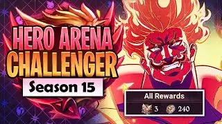 New HERO ARENA Complete Challenger Difficulty Guide! Season 15 | Seven Deadly Sins: Grand Cross