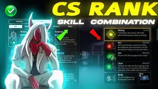 NEW SEASON - CS rank Combination | Best Character Combination | Best Character Skill For CS Rank