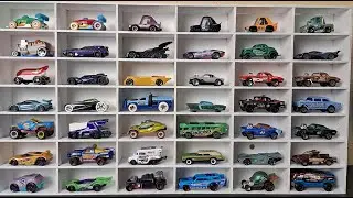 Hot Wheels Shelf Setup with Calm Music