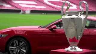 New Ford Mustang heads to the 2014 UEFA Champions League Final