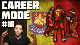 West Ham Career Mode #16 - BELGIUM WORLD CUP! - Fifa 14