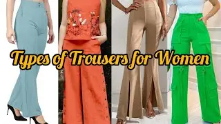 Types Of Trousers With Name/Types Of Trousers For Women/Bottom Wear For Girls/Trousers Designs 
