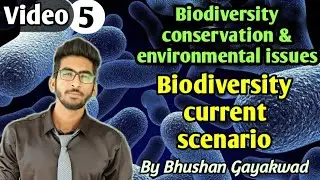 Biodiversity current scenario || Part 5 Biodiversity conservation and environmental issues class 12