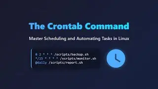 Crontab Command Tutorial: Automate Linux Tasks Like a Pro! ⏰