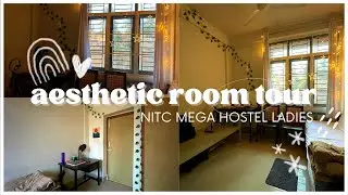 My Aesthetic Hostel Room Tour & Makeover 2022 | NIT Calicut Mega Hostel Ladies | Pinterest Inspired✨