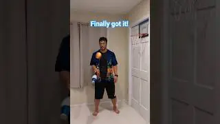 Double flip! #shorts #juggling #trickshots #trickshot