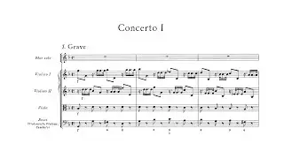 Handel: Oboe Concerto No. 3 in G minor, HWV 287 (with Score)