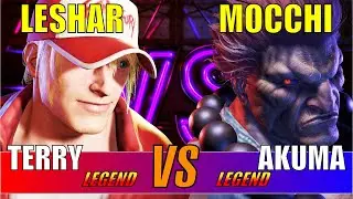 LESHAR (TERRY) VS MOCCHI (AKUMA) | FT3 | SF6 HIGH LEVEL #streetfighter6 #sf6 #sf6akuma