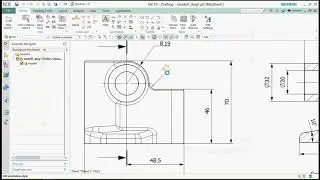 how to change arrow head in nx