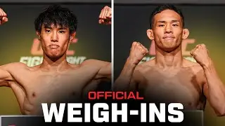 Taira vs Park Weigh-Ins | UFC Vegas 108