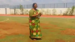 Queen Mira International School -KG 2 Walking Pattern Activity on Feb 09, 2018