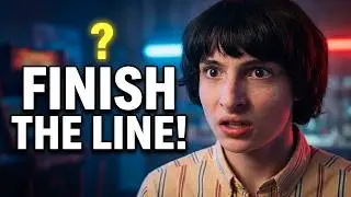 The Ultimate Stranger Things Quote Challenge | Guess, Finish & Avoid! 👀