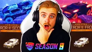 Rocket League Released Two INSANE *FIRE & ICE* Cars For SEASON 9! Are They Any Good? [BEST MOMENTS]
