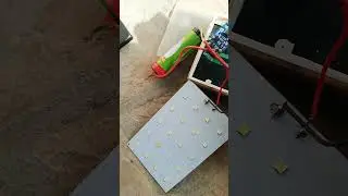 18650 solar powered Emergency light using tp4056