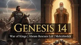 GENESIS 14: Abram Rescues Lot | Melchizedek, King of Salem | Bible Audio Book